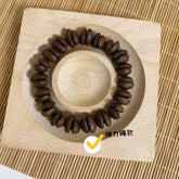 Real Coffee Bean Bead Bracelet - Boho Couple Set, Natural & Cute for Women/Men