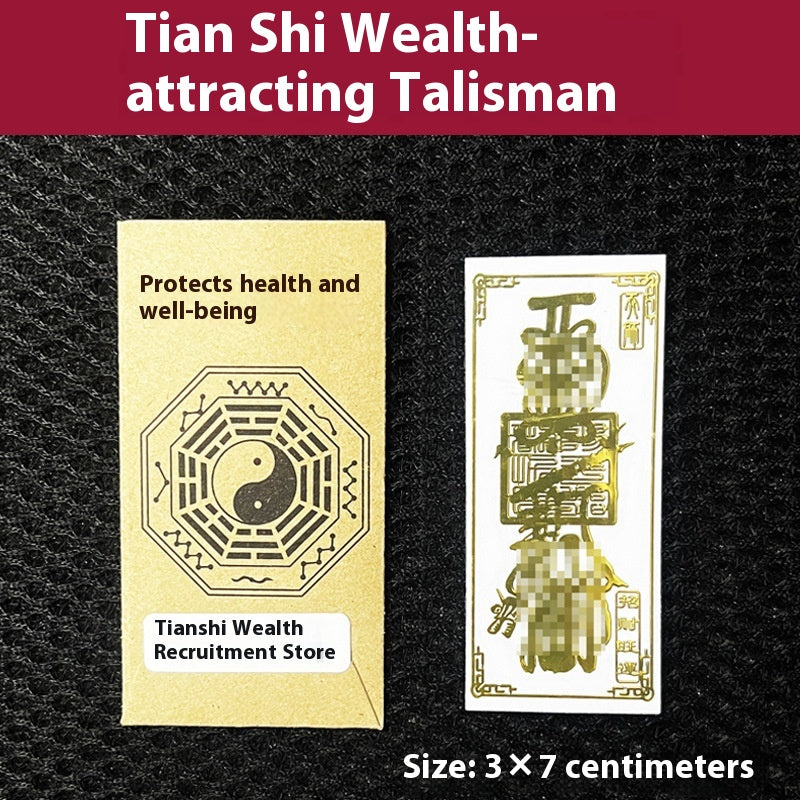 Yin Yuan【Fu】 Love Attraction Charm - Manifest Soulmates & Deepen Bonds, Chinese Energy Amulet (Gift Box)