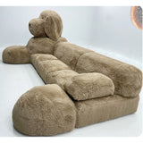 Dog Couch Animal Shaped Sofa  Luxury  Modern Designer Couch Sofa  Teddy Sofa Couch Bed for Home Hotel Villa Apartment
