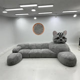 Couches Luxury Living Room Animal Shape Couch Bed  Cat-shaped Sofa Bed Cute Sleeper Sofa Couch Sofa Luxury