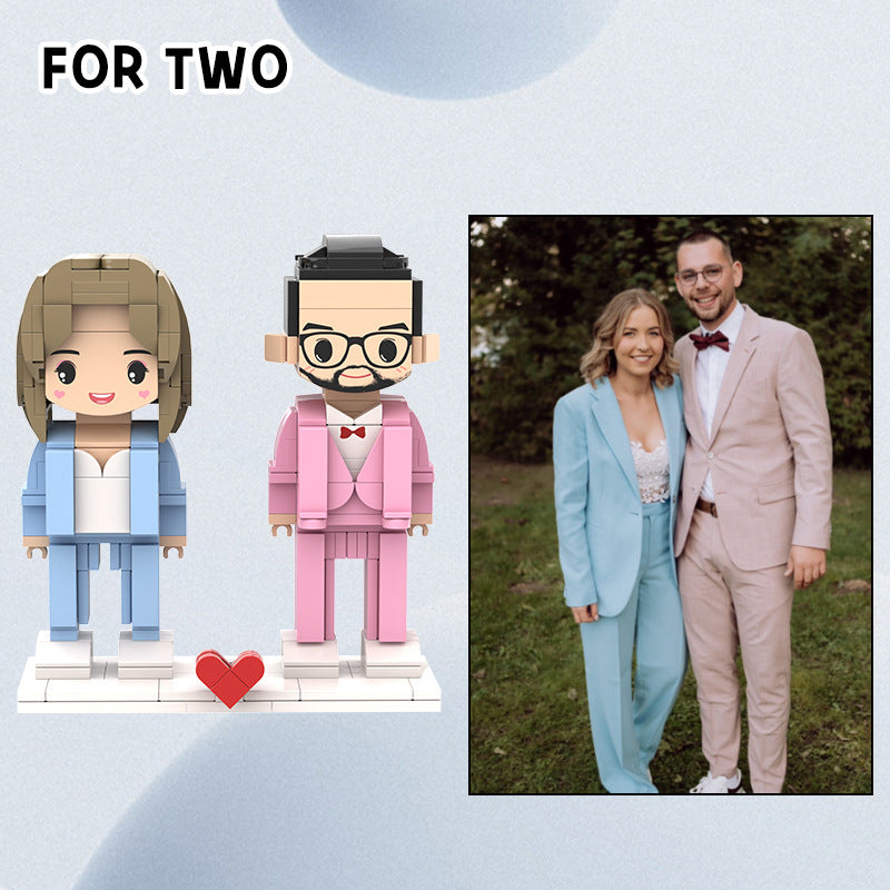 Museum-Grade Custom Brick Portraits: Timeless Gifts for Soulmates, Parents & Best Friends