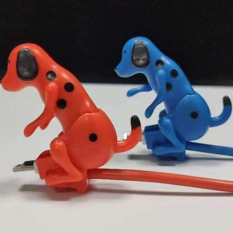 Upgraded rogue dog data cable Sports puppy data cable Moving dog fast charging data cable Mobile phone charging cable