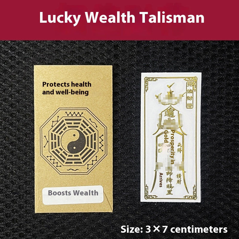 Yin Yuan【Fu】 Love Attraction Charm - Manifest Soulmates & Deepen Bonds, Chinese Energy Amulet (Gift Box)
