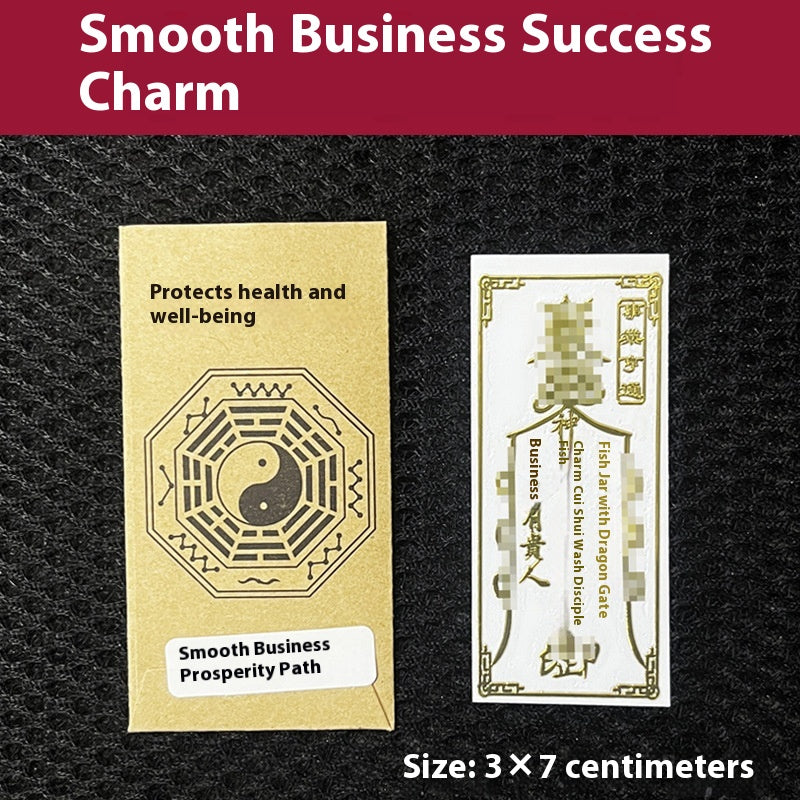 Yin Yuan【Fu】 Love Attraction Charm - Manifest Soulmates & Deepen Bonds, Chinese Energy Amulet (Gift Box)