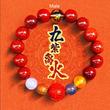 Violet Phoenix 2025 Energy Bracelet - Fire Fortune Crystal for Women's Empowerment (Feng Shui Gift)