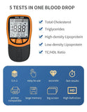 URIT 5 In1 Blood Lipid Meter Analyzer Cholesterol Triglycerid 20pcs Strips ls22
