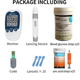 URIT-10 Uric Acid Meter Uric Tester Test uric acid at home 25 Second Fast Result